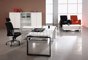 Modern Contemporary White Office Desk Demountable Furniture Modern Contemporary White Office Desk Demountable Furniture Sz Od495