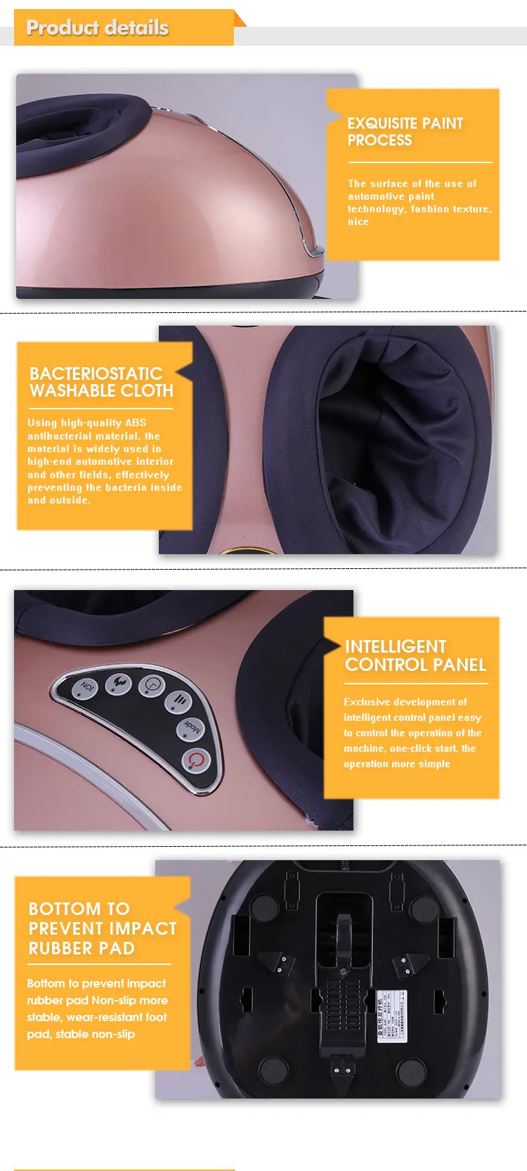 Best Selling Electronic Reflexology Foot Massage Therapy Machine Motor