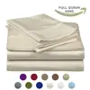 100% Egyptian Cotton Elastic Fabric Bed Sheet Set