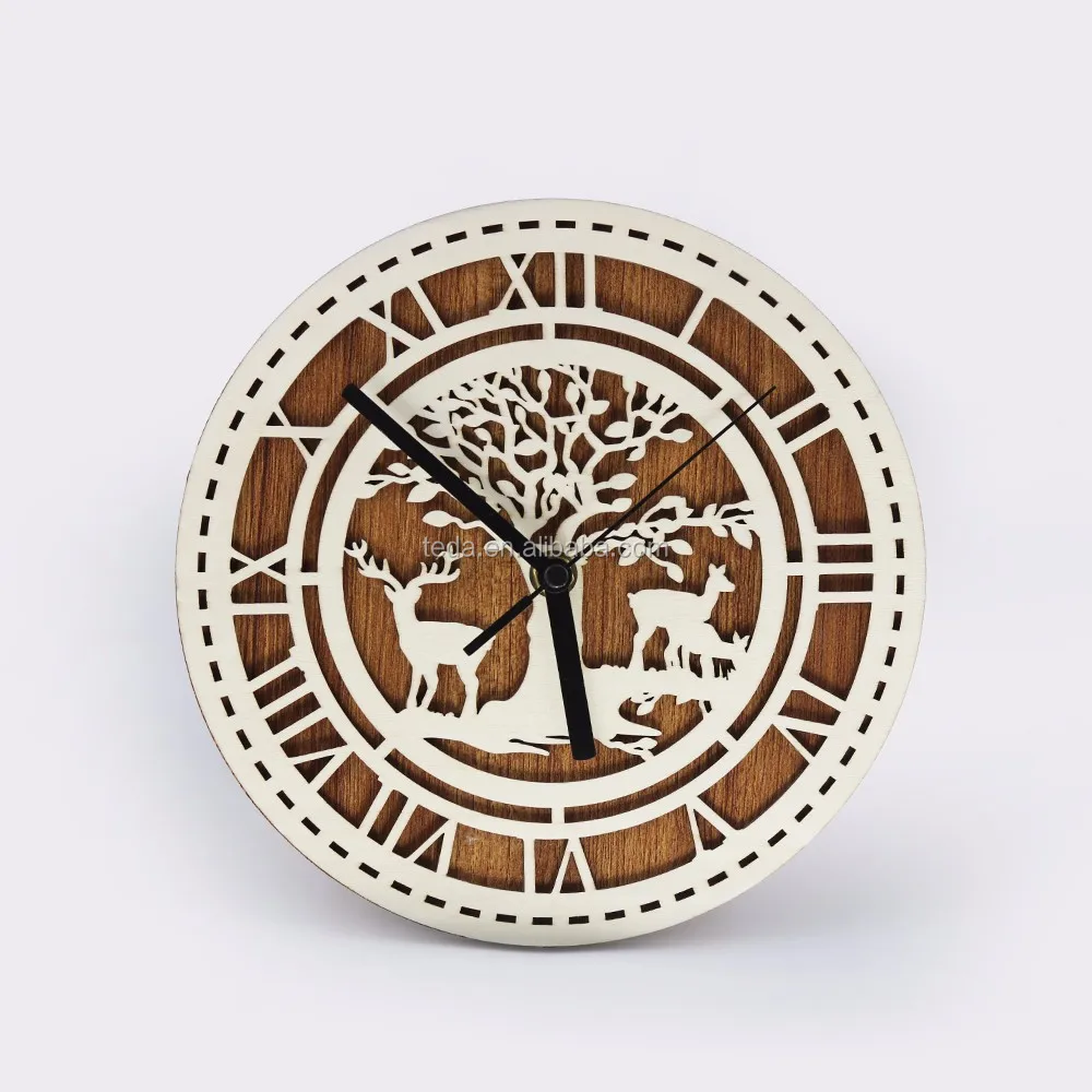 Laser Cut Wood Kitchen Wall Clock Buy Kitchen Fruit Wall Clock,Wood