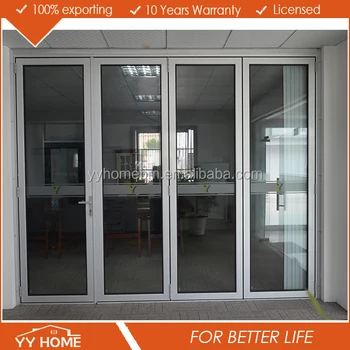 Aluminum Folding Door Price Bi Fold Screen Door With High Hardware Buy Wooden Screen Door Bi Fold Screen Door Folding Door Rail Product On