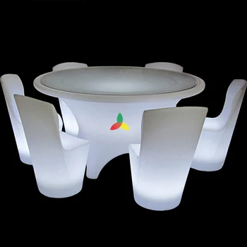 China Led Bar Dining Glowing Restaurant Tables And China Led Bar Dining Glowing
