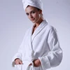 High Quality Luxury Hotel 100% Pakistan Cotton Bath Robe Long Luxury Women Robe