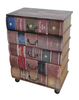 4 Drawers Box Wooden Fake Book Storage Box Buy Fake Book Storage