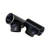 ASTM A234 WPB SCH40 seamless stainless steel cs pipe fittings black steel pipe fittings equal tee direct sales