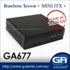 GA677 - Best and cheap Full Aluminum Mini PC Case industrial pc computer for Digital Signage