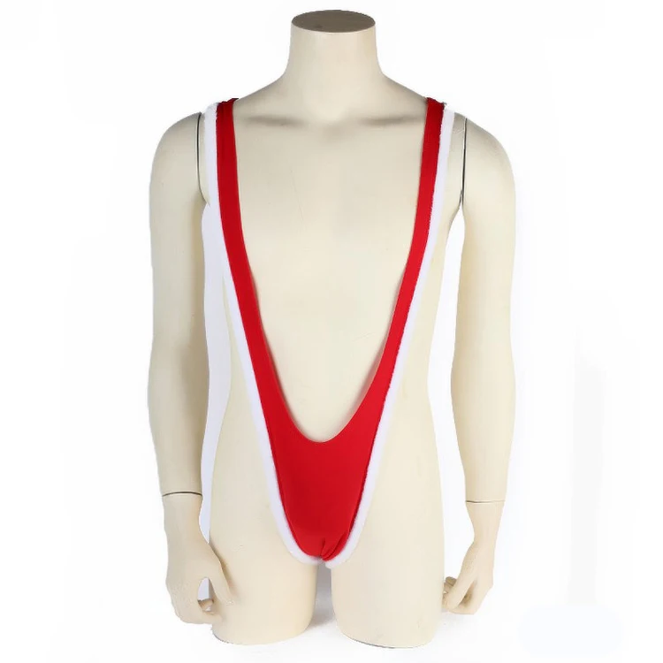 Mankini Masculino JEERLEEP - Roupa Íntima Estilo Borat Em Rosa