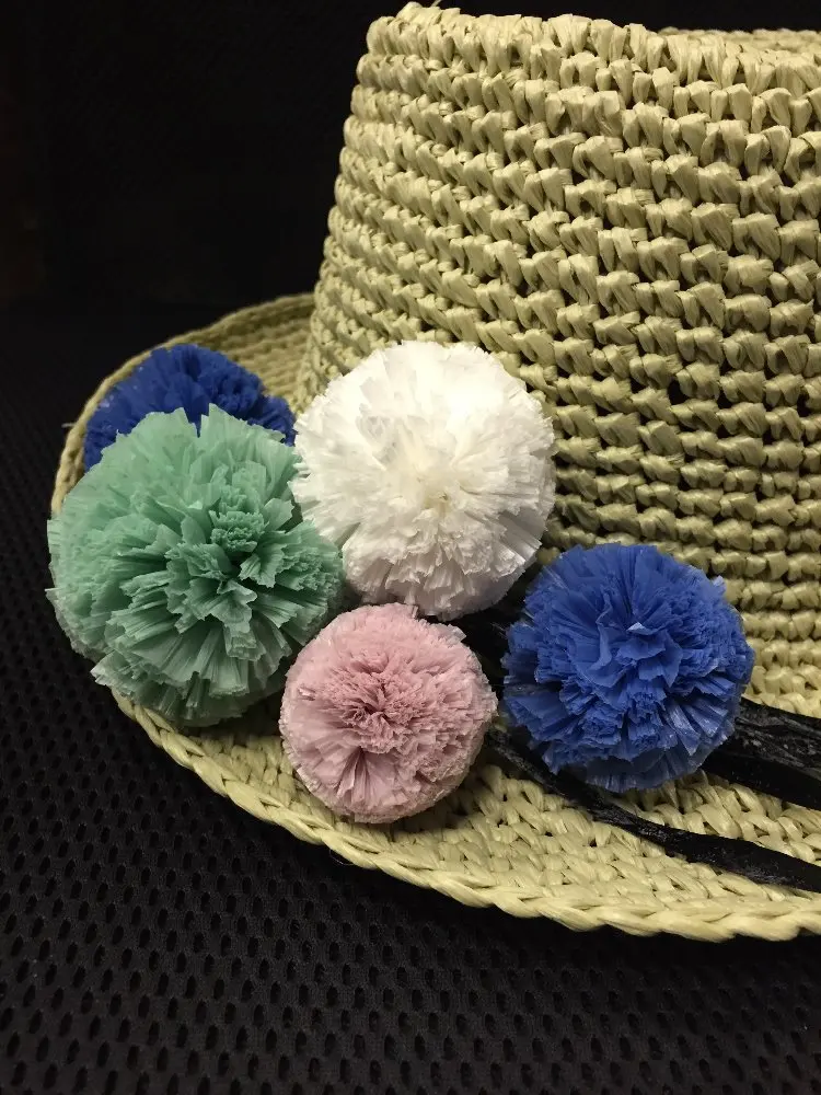 yafit 拉菲草/人造拉菲草 4000d 哑光色-粉红色 74902