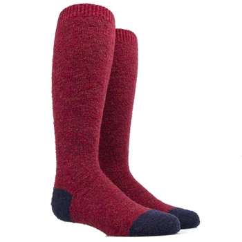 mens red wool socks