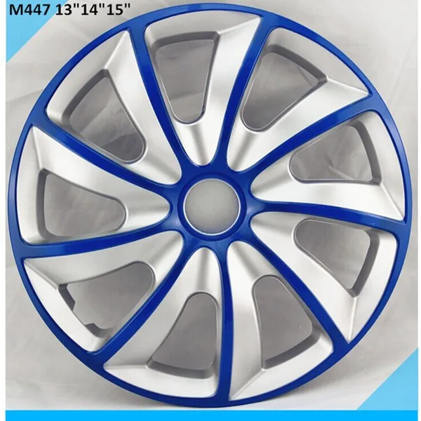 New Design Plastic 13"14"15" Bicolor Car Wheel Cover / Twin Color