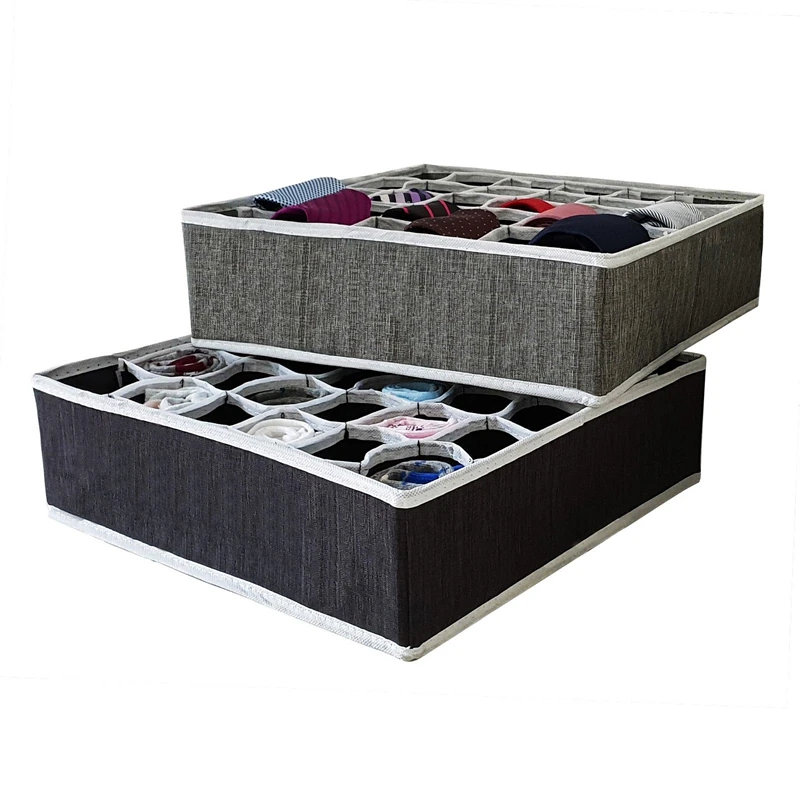 Drawer Organiser 30 Compartments Tidy Neat Organised Draw Luggage