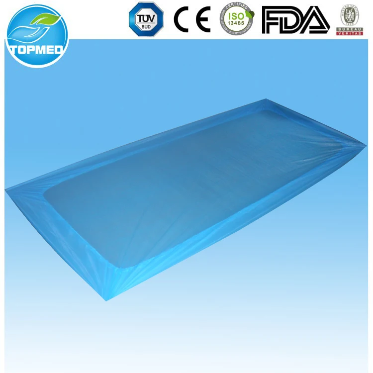 Hygiene Hospital Plastic Cpe Bed Cover Disposable Pe Waterproof Bed Cover With Elastic Buy