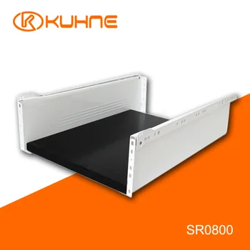 Single Walled Metal Drawer Sides With Powder Coated Roller Slides