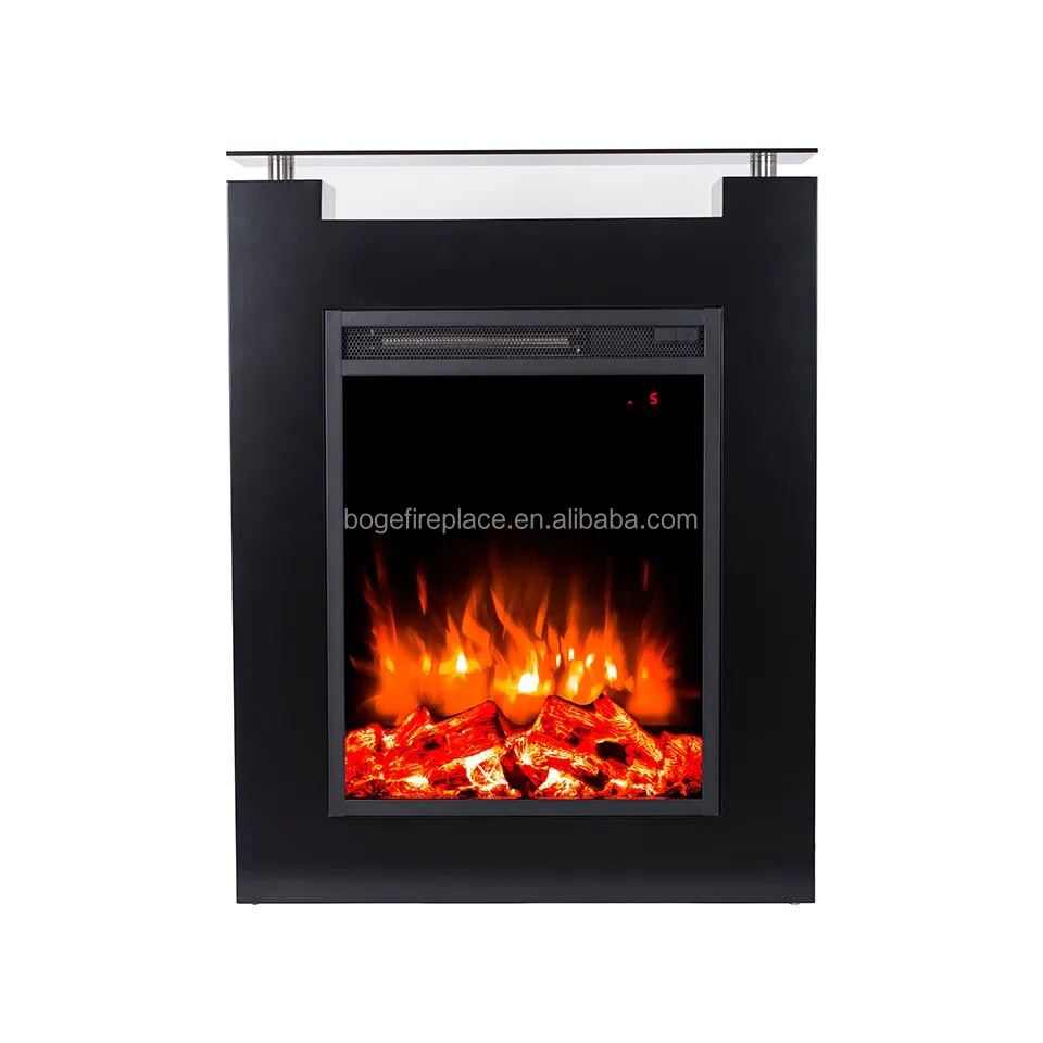 Effect Electric Insert Fireplace, 750W, Metal - detail 8