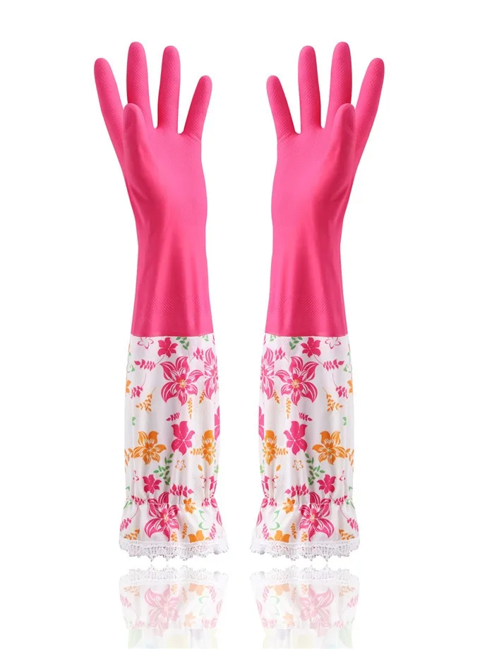 Cheap Double Sides Washing Dishes Durable Non Latex Household Gloves Latex Examination Glove 