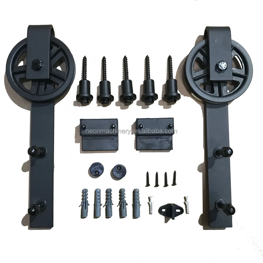 انزلاق باب الحظيرة الأجهزة لباب الخشب