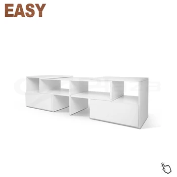 Entertainment Unit 175cm Corner Cabinet Adjule Lowline Drawer Entertainment Unit 175cm Corner Cabinet