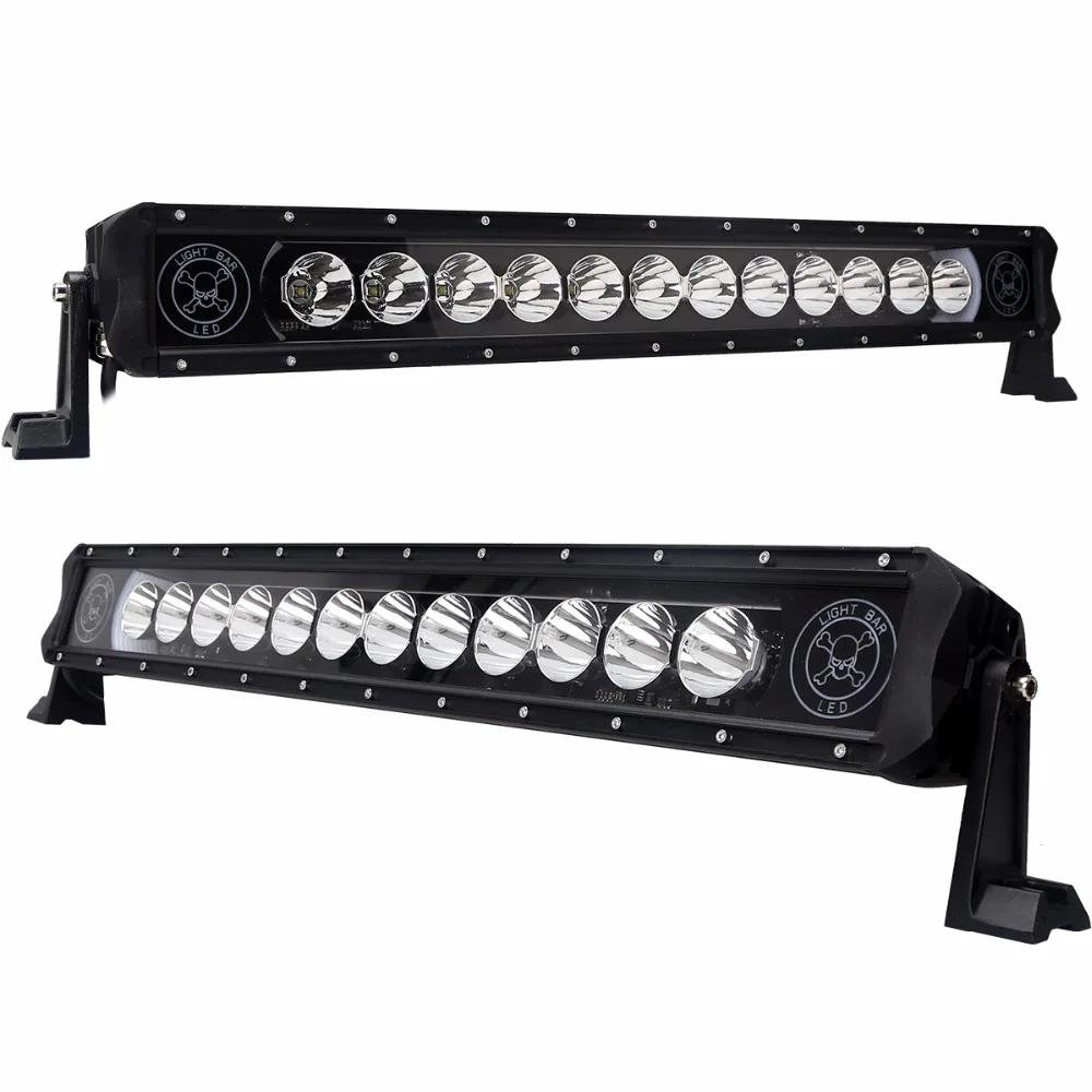 RGB led light bar High quality new products looking for distributor RGB led light bar with skull 120w led offroad light bar