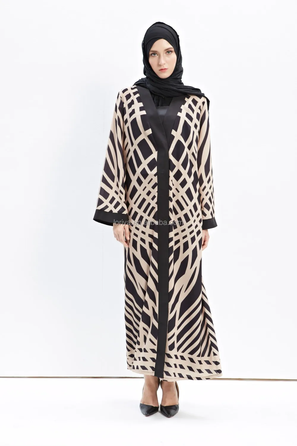 High Quality Muslim Dubai Abaya Kaftan Clothing For Islamic Women Hot Sale Dubai Kimono Long