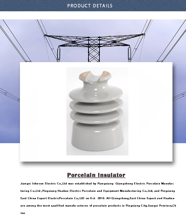 COLOMBIAN LAPP ANSI 55-3 CABLE  INSULATOR. 