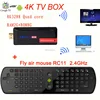mk809 4k android rk3288 quad core BT wifi pocket digital tv mini pc tv box+R11 fly air mouse remote controller