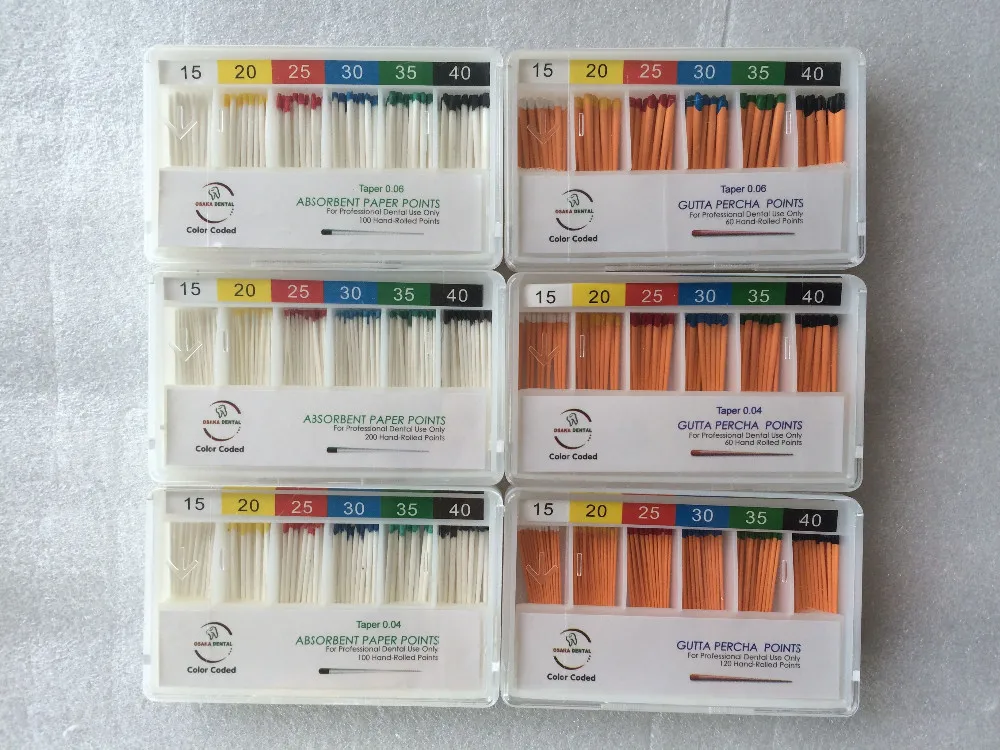 Osakadental Absorbent Paper Points 02 Taper /dental Material