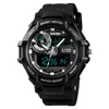 hot selling SKMEI 1357 chronograph 3 time zone men sport wrist watch
