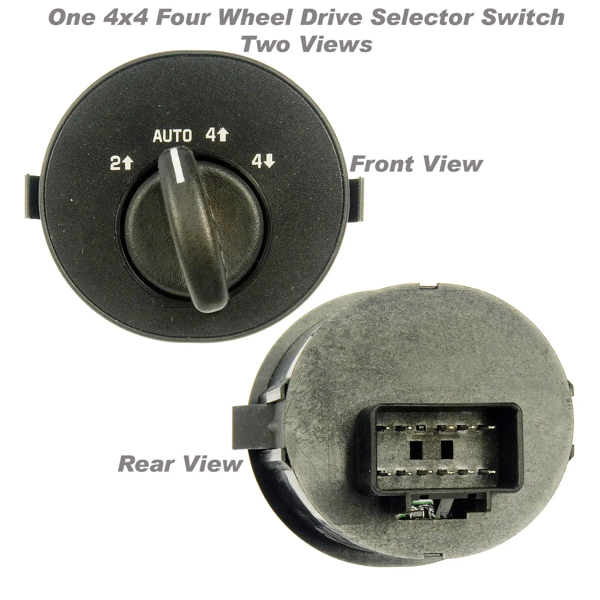 APDTY 711226 /& 711214 4WD Front Differential Axle Disconnect Intermediate Shaft Bearing Assembly With 4-Wheel Drive Plunger Actuator Fits 2002-2009 Trailblazer Envoy Bravada Ascender 9-7x