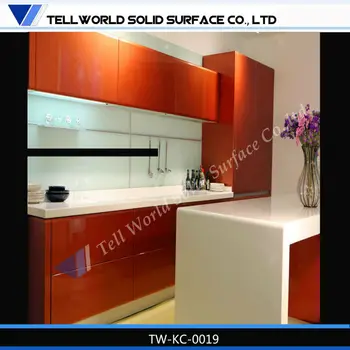 Klasik Putih Pvc Foil Thermal Dapur Kabinet Bar Counter Busana Klasik Putih Pvc Foil Thermal Dapur Kabinet Bar Counter Busana Moden Meja