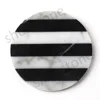 2019 New Artifical Marble Coaster Wholesale Custom Printing Marble Design