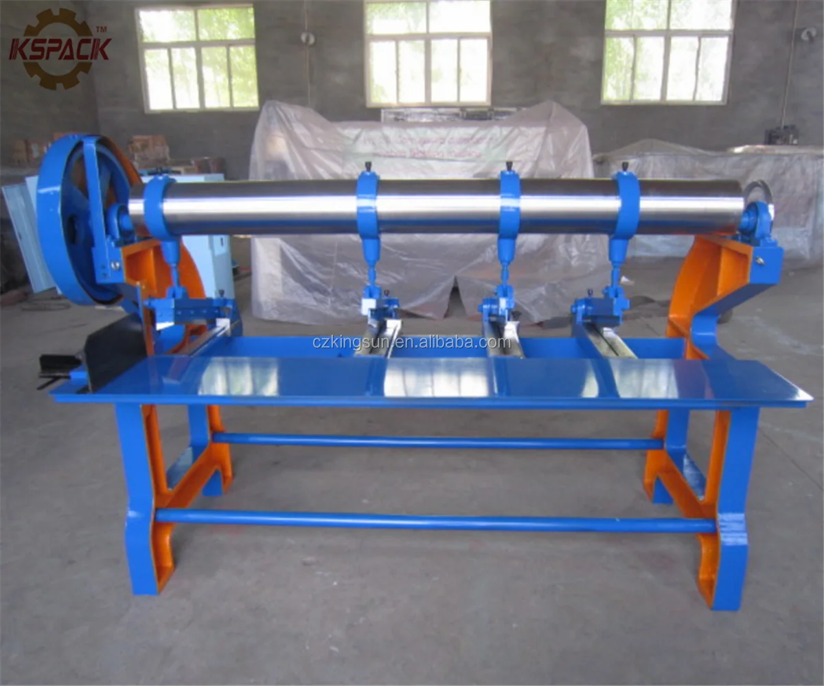 Four Knives Manual Slotting Machine For Corrugated Carton Box/manual