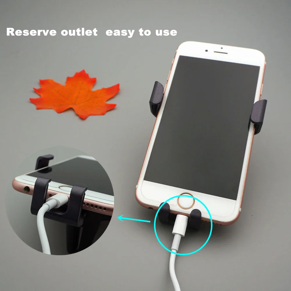 Car Phone Holder Air Vent Mount Clip Stand For Phone In Car No Magnetic Mobile Phone Stand Smartphone Holder