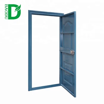 Reasonable Price Galvanized Hollow Steel Door Frame And Skin Molded Stamped Galvanized View Steel Security Door Baodu Product Details From Yongkang