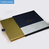 Special paper printing cigar packaging box with gold stamping logo customized drawer gift box paper with slip lid