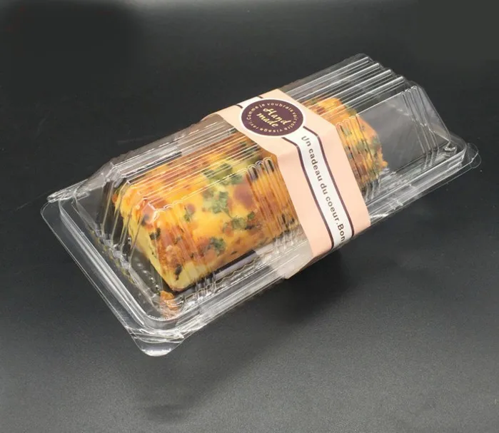 食品级高透明度一次性塑料蛋糕盒包装
