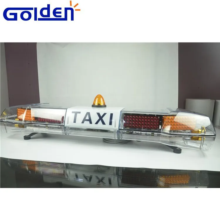 60 Inch Amber Led Blinking Cab Top Lightbar Taxi Roof Lights Buy Taxi