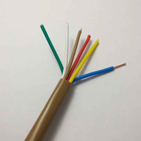 high quality stranded copper 6 cores flexible cable electronic