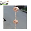 Metal Butterfly Cup Rain Chain For Garden Or Home Decoration