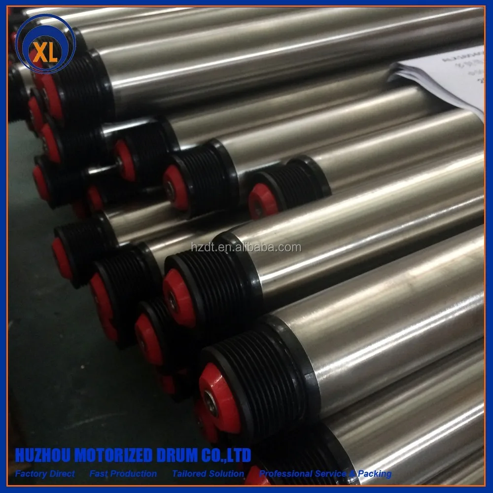 2250 Series Poly-vee Roller Female Thread Middle Duty Convey Roller ...