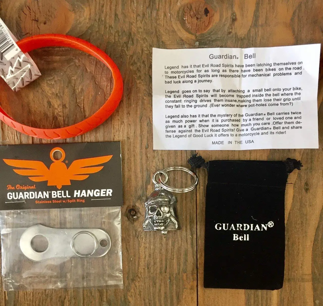 Guardian® Bell PIRATE COMPLETE KIT W/HANGER & WRISTBAND
