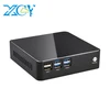 XCY mini pocket pc desktop i3 6100u dual core mini desktop ubuntu mini pc barebone system