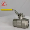 Stainless steel thread 2000PSI manual ball valve