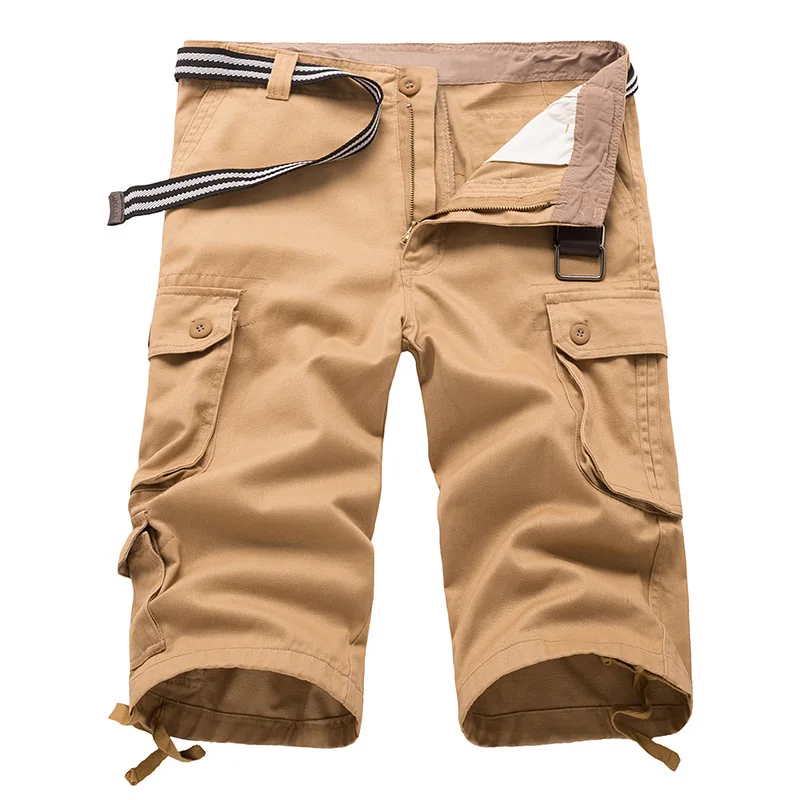 mens three quarter cargo pants