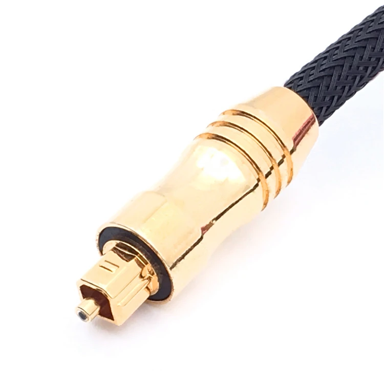 Gold Plated Digital Optical Audio Toslink Cable Buy Fiber Optic Cable