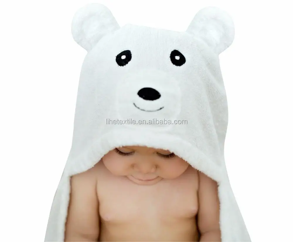 bamboo baby hooded towel