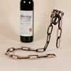 Wholesale Magic Suspended Chain Wine Rack Metal Chain Bracket Handicraft Household Furnishings Wedding Decoration