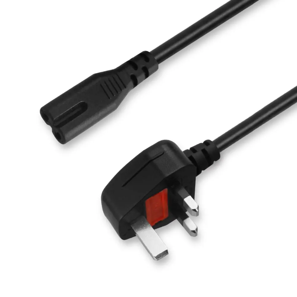 Bs1363a Uk Fused Plug To Iec C7 C5 C13 Power Cord/ Malaysia Power Cord