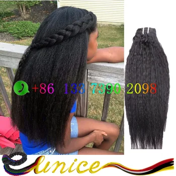 Wholesale 6a Unprocessed Italian Light Yaki Human Hair Weave Cheap