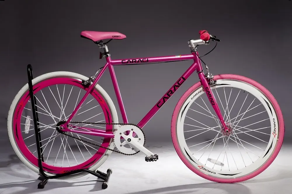 caraci bike pink