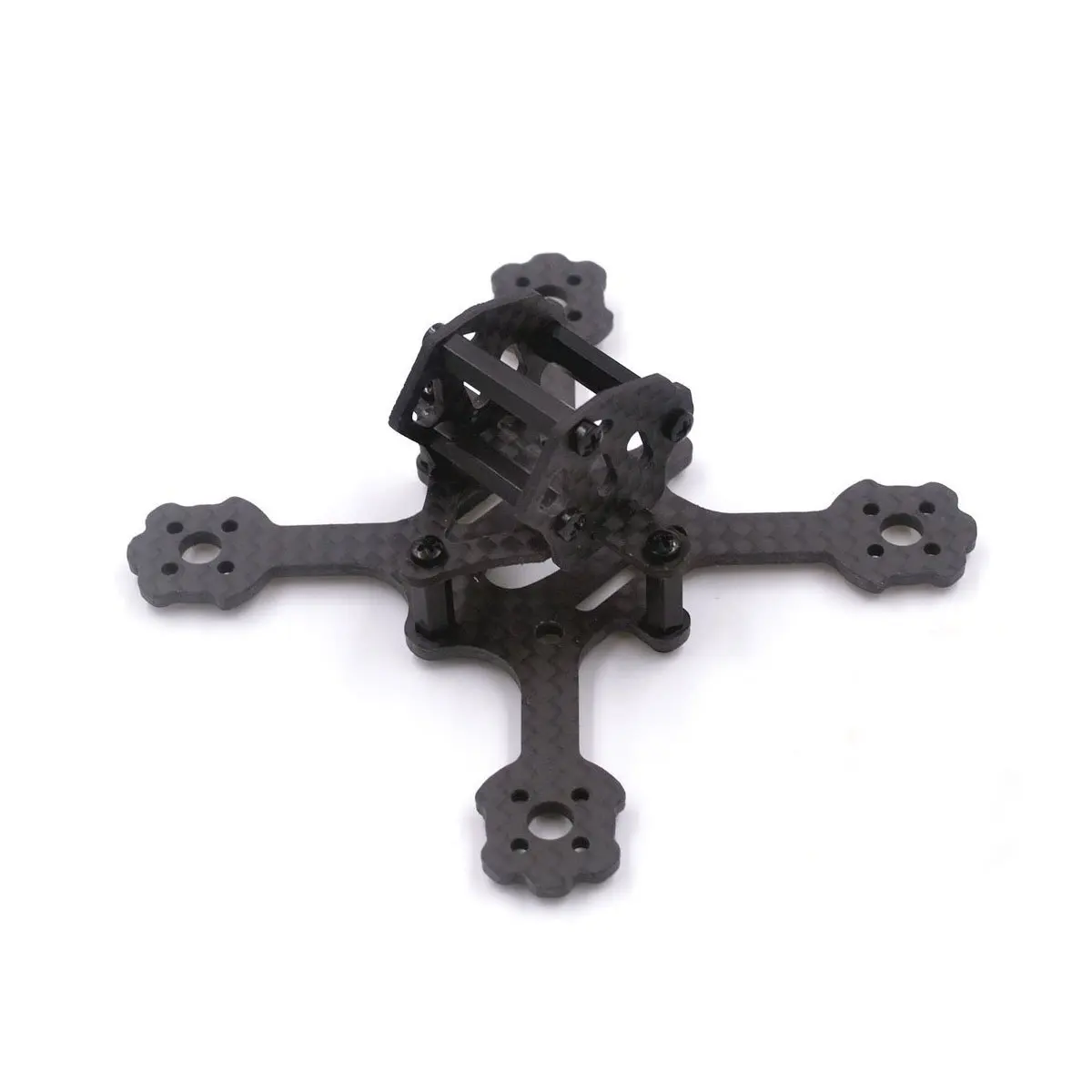 80Mm Fpv Drone Frame Micro Fibra De Carbono Suporte 1104 1106 Brushless Motors De Corrida